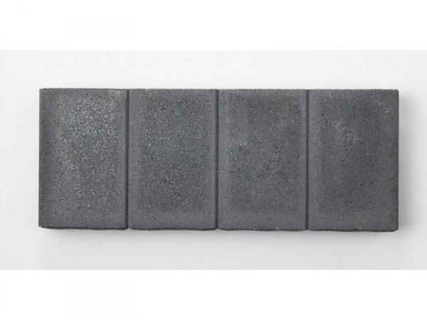BORDURE QUADRA GRIS ARDOISE 20X50X5