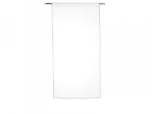 VITRAGE TAMISANT LEO BLANC-BLANC N 0 L45 X H120 CM LOT 2