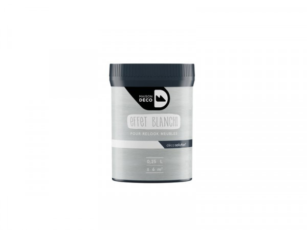 PEINTURE RELOOK MEUBLE EFFET BLANCHI CERUSE MAISON DECO 0.2L