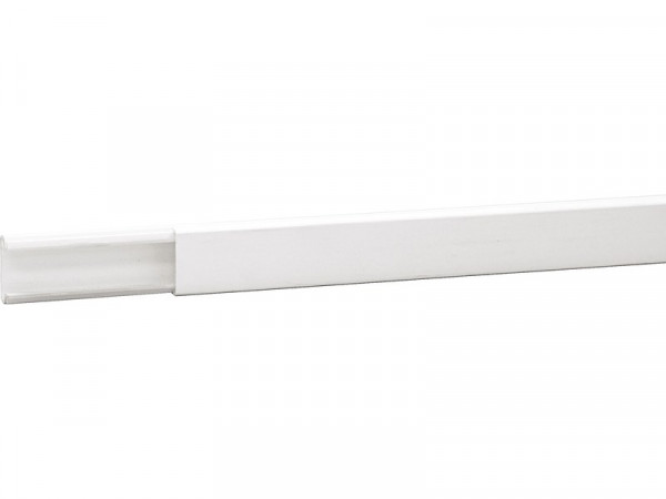 MOULURE 10X20 PVC 2M BLC