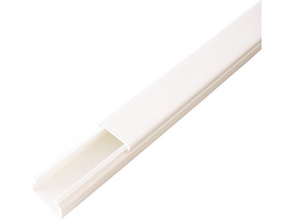 MOULURE 20X25 PVC 2M BLC