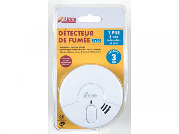 DETECTEUR FUMEE 3ANS NF
