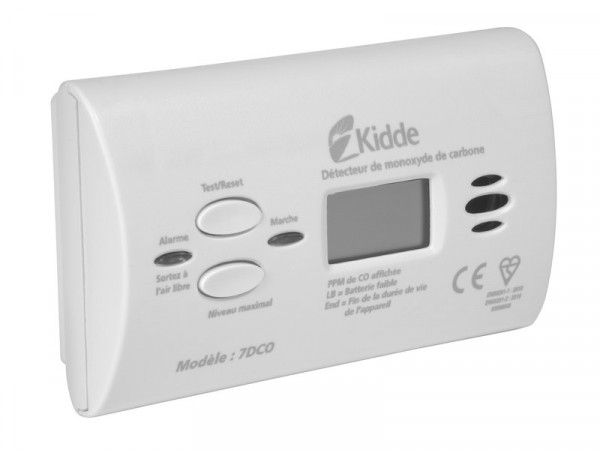 DETECTEUR MONOXIDE DE CARBORNE 7DCO DIGIT