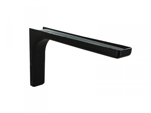 EQUERRE 144X240MM ACIER PLASTIFIE NOIR