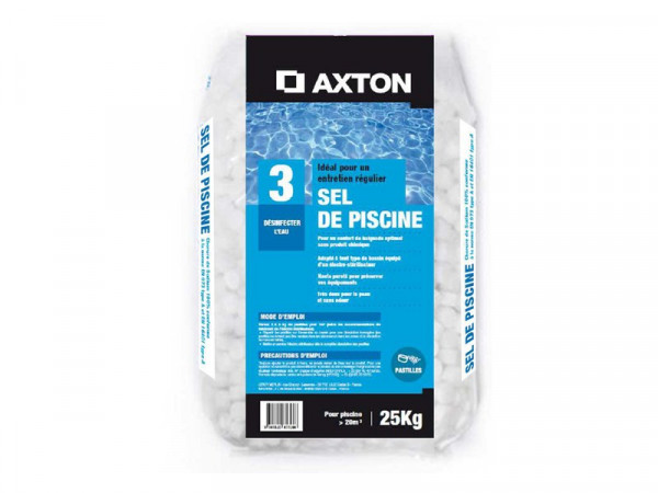 SEL DE PISCINE AXTON 25 KG