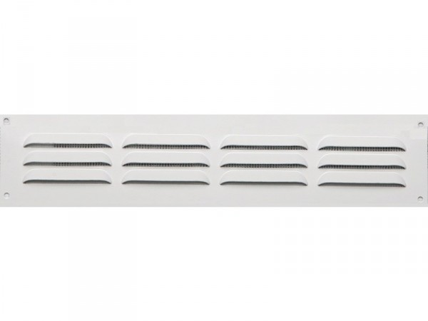 GRILLE AERATION VISSER  50X240 ALU + MOUSTIQUAIRE