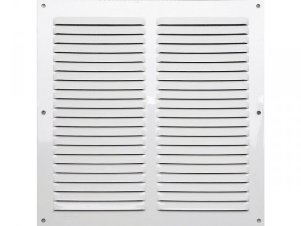 GRILLE AERATION VISSER  250X250MM ALU + MOUSTIQUAIRE