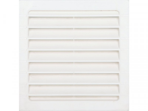 GRILLE AERATION ENCASTRER  100X100 ABS + MOUSTIQUAIRE