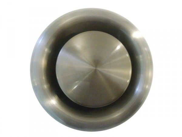 BOUCHE EXTRACTION REGLABLE 100 INOX