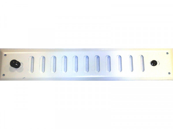 GRILLE AERATION VISSER  REGLABLE  45X240 ALU