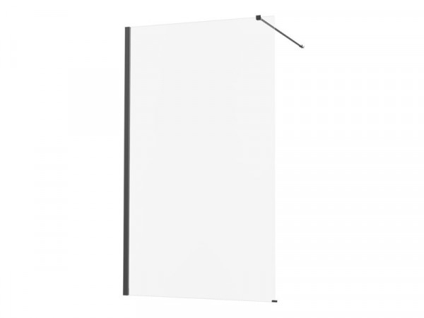 PAROI DE DOUCHE ITALIENNE REMIX EP 8 MM LARGEUR 77-78.5CM H200CM VT/NR