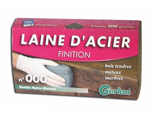 LAINE ACIER GERLON 000 FINITION