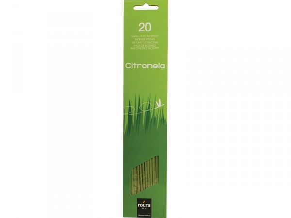 BATONNET ANTI MOUSTIQUE CITRONNELLE BLISTER 20