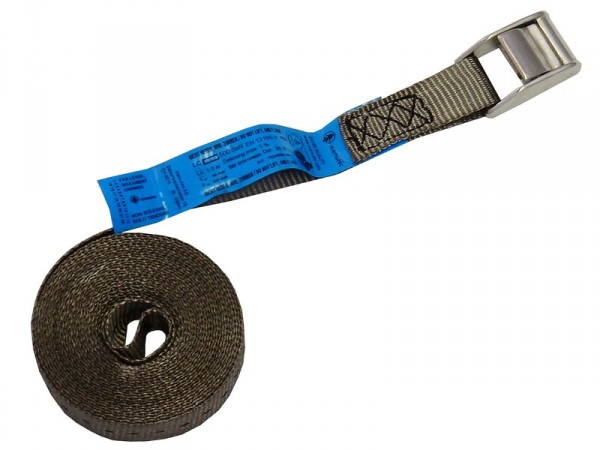 SANGLE 25MM 5M, PES, BOUCLE INOX A4 / AISI 316