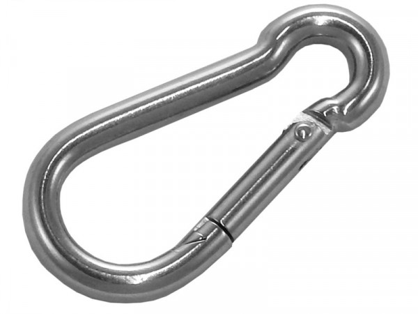 MOUSQUETON POMPIER 6MM INOX A4 / AISI 316