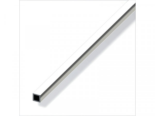 TUBE CARRE 15X15 ALU BRILLANT 2,5M