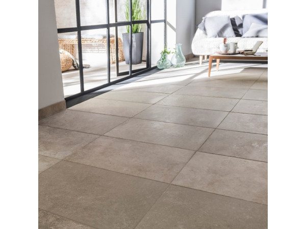 PLINTHE ASSOCIEE TRAVERTIN H8 X L40,6 CM ANTHRACITE X10