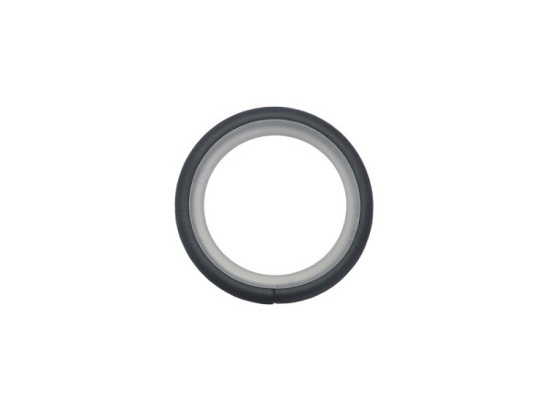 ANNEAU D20 METAL DESIGN NOIR MAT X10