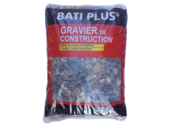 GRAVIER BETON 5/15 EN SAC 35KG