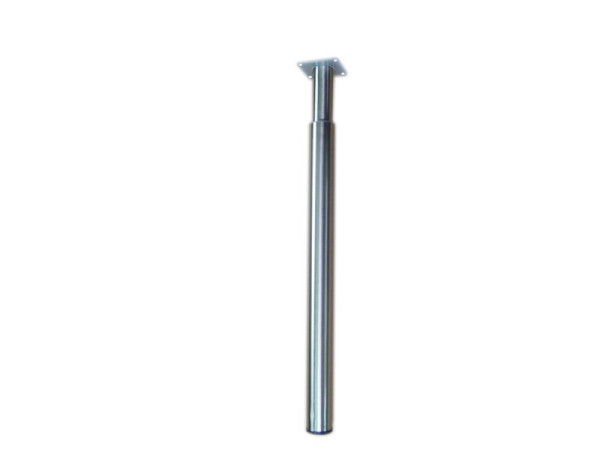 PIED TABLE BAR REGLABLE BROSSE 60X700/1100MM