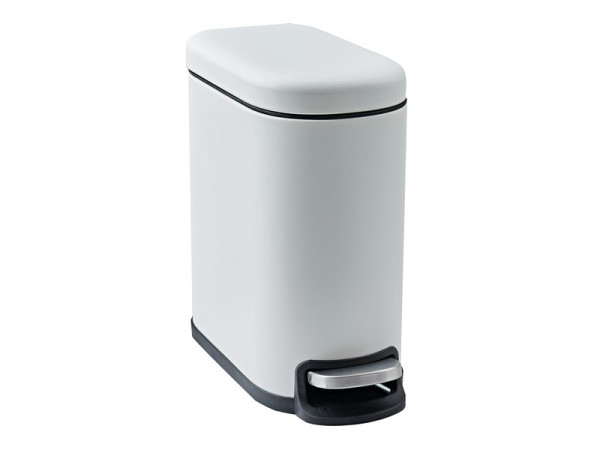 POUBELLE DE SALLE DE BAINS SENSEA REMIX BLANC 5 LITRES