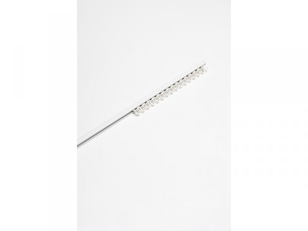 RAIL CENTRAL METAL BASIC 2M50 BLANC KIT