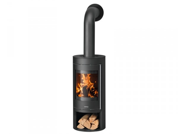 POELE BOIS MINO 2.0 5KW ACIER NOIR