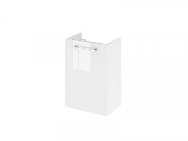 MEUBLE SOUS VSQ LAVE-MAIN REMIX BLANC BRILLANT L40XP24XH57.7 CM