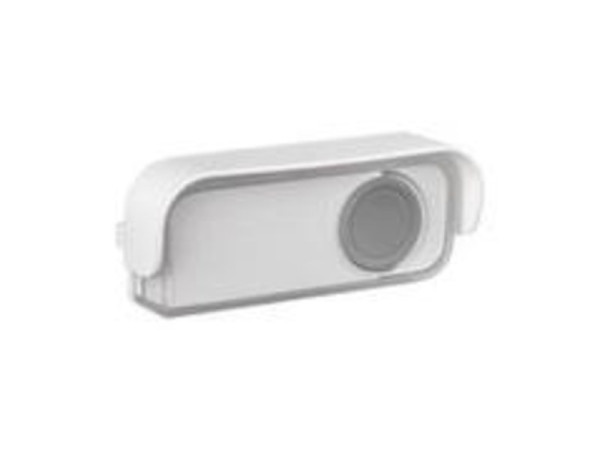 BOUTON SONNETTE SANS FIL PILE D19 BLANC