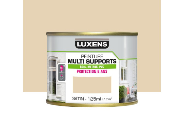 PEINTURE MULTIMATERIAU SATIN 125ML IVOIRE CLAIR