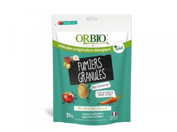 FUMIER CHEVAL POTAGER GRANULE 2KG