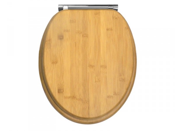 ABATTANT WC BAMBOU FREIN CHUTE DECLIPSABLE