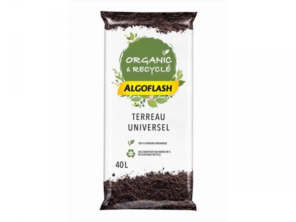 TERREAU UNIVERSEL ALGOFLASH 40 LITRES