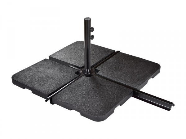 DALLE DE LESTAGE POUR PARASOL DEPORTEE 22KG NOIR