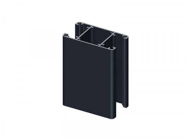 POTEAU ALUMINIUM KLOSUP 2 DEPART 1M2 GRIS