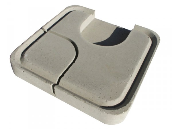 COUVERCLE BT40 40X40X33CM BETON