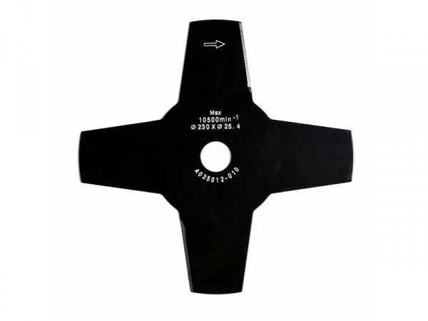 LAME 4DENTS POUR DEBROUSSAILLEUSE 23CM