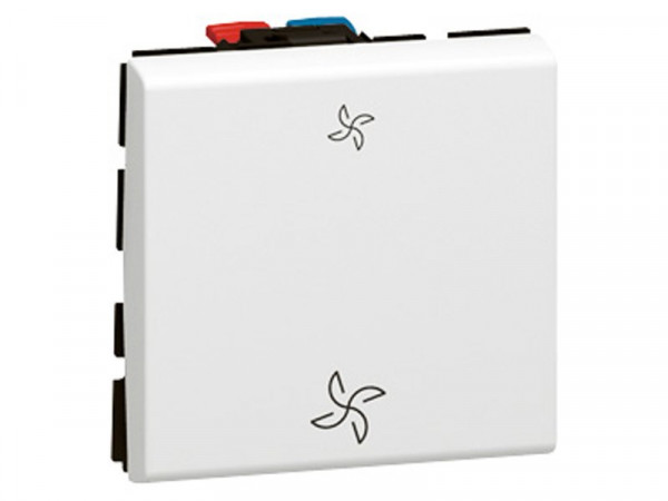 INTERRUPTEUR VMC 2M BLANC MOSAIC