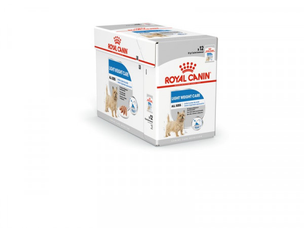 PATEE CHIEN ROYAL CANIN LIGHT WEIGHT CARE MOUSSE 12X85G