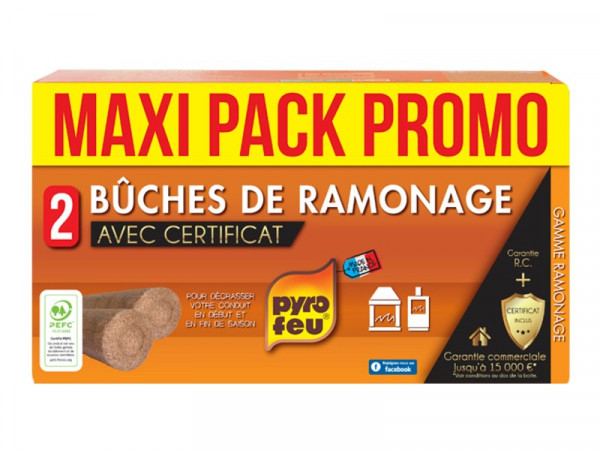 BUCHE RAMONAGE+CERTIFICAT LOT 2