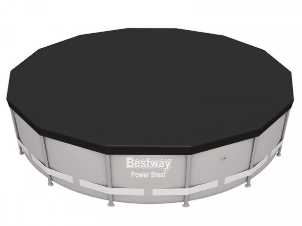 BACHE POUR PISCINE RONDE TUBULAIRE BESTWAY 427 X 427 CM