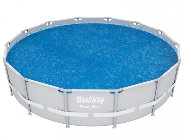 BACHE SOLAIRE ROND ACIER BESTWAY DIAMETRE 36 6CM