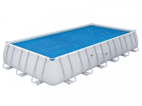 BACHE SOLAIRE RECTANGULAIRE TUBULAIRE BESTWAY 549 X 274 CM
