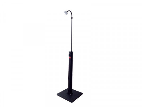 DOUCHE SOLAIRE DROIT PISCINE PVC NOIR 10 LITRES
