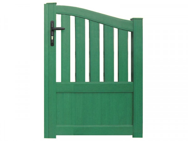 PORTILLON ALU AJOURE-PLEIN MOELLAN 1X1,25M