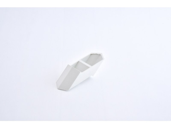 ENTRETOISE INTERMEDIAIRE CLEA PVC BLANC 8X2,7X4CM