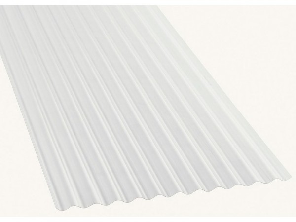 PLAQUE PETIT ONDE POLYCARBONATE TRANSLUCIDE 200X90CM EP0.8MM