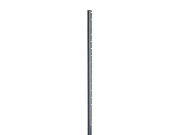 POTEAU A ENCOCHE GRIS HAUTEUR 220CM