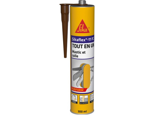 MASTIC COLLE 11FC SIKAFLEX MARRON 300ML