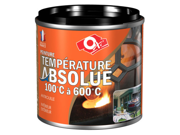 PEINTURE ABSOLUE HAUTE TEMPERATURE EFFET METAL 125ML